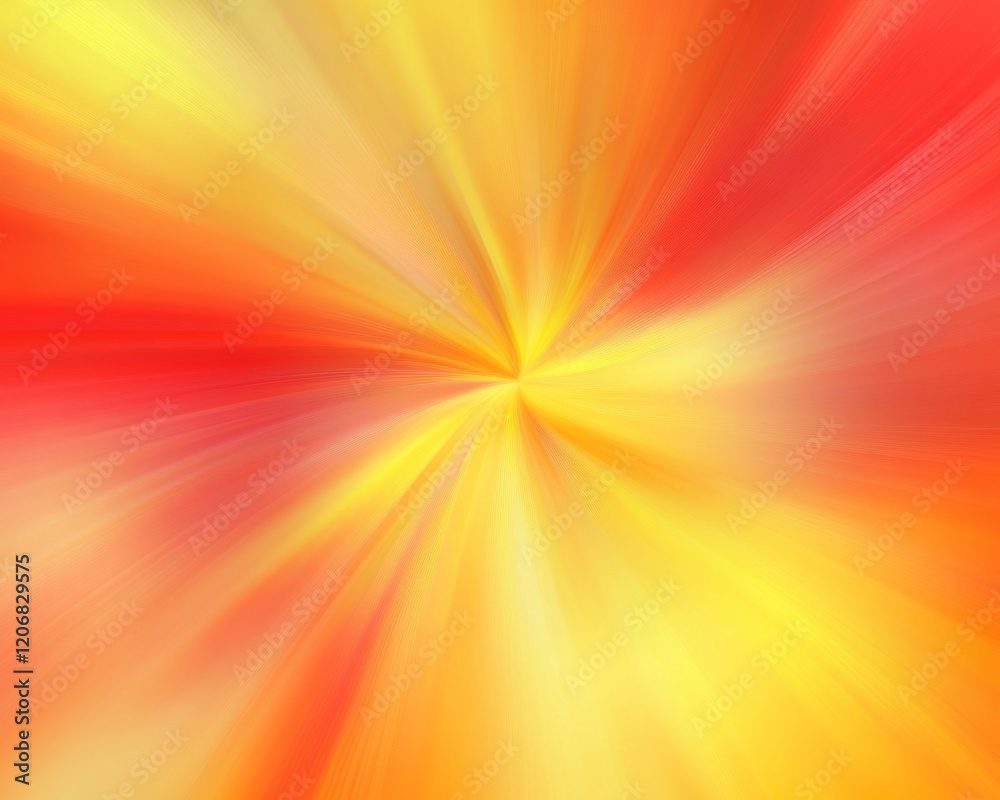 Fototapeta premium A vibrant abstract gradient background.blending bright red and yellow hues.representing energy and excitement.suitable for event promotions and dynamic content