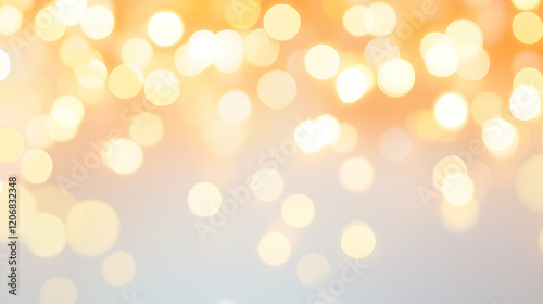 Golden Lights Bokeh: Abstra...