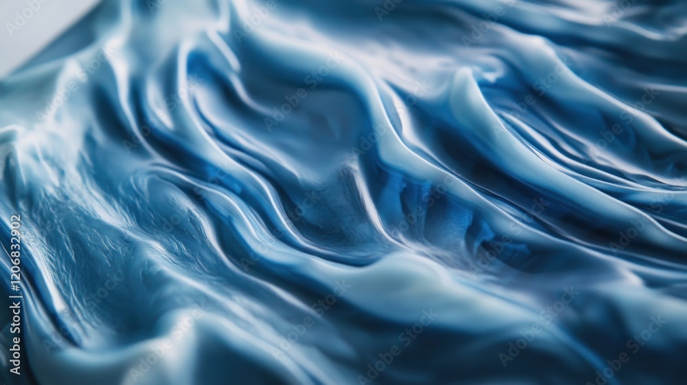 Obraz premium Abstract Blue Waves