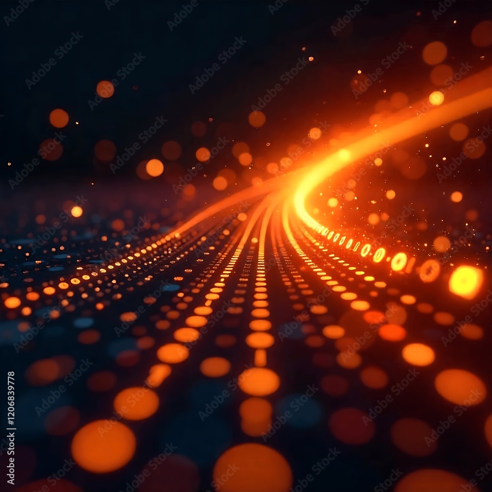 Obraz premium Data Stream