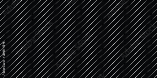 Slant line halftone gradation texture. Fading diagonal stripe gradient background. Black oblique pattern backdrop. Vanishing thin parallel line wallpaper for overlay