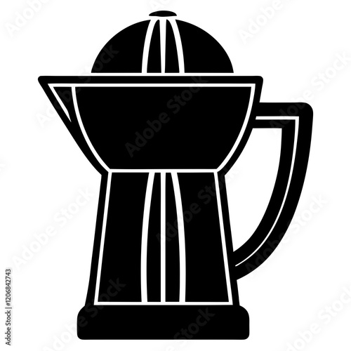 juicer silhouette vector illustration 