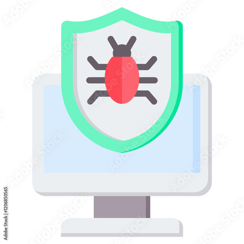 Antimalware Flat Icon