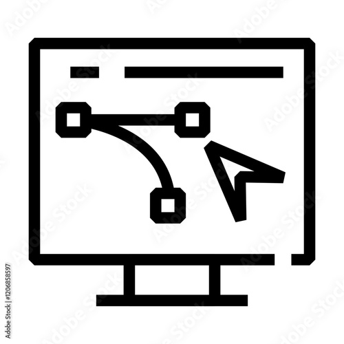 Realtime. Instant Updates, Live Monitoring, Efficient Processes. Vector Editable Stroke Icon.