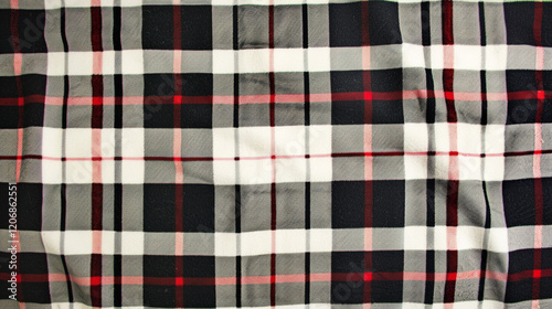 black and white check pattern fabric 
