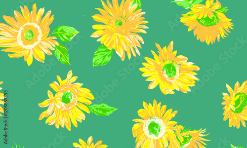 Abstract Flower background suitable for home decore and wallpaper purpose