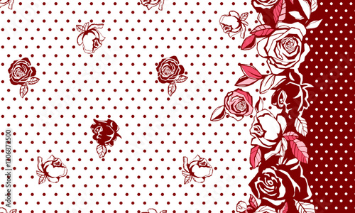 Abstract Flower background suitable for home decore and wallpaper purpose