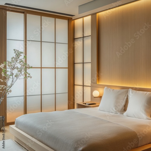 Serene Minimalist Bedroom D...