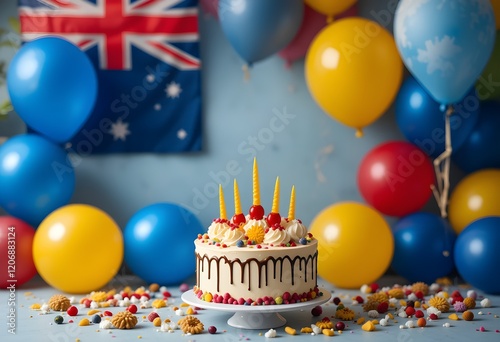 Happy Australia Day Celebrating National Pride, Heritage, and Unity with the Australian Flag 