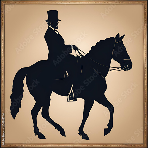 Abraham Lincoln shilouette 