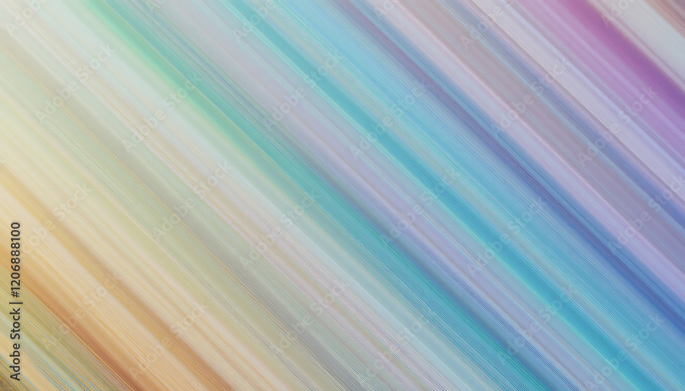 Vivid diagonal lines blend and overlap in pastel and bright colors, evoking creativity and abstraction. Perfect for adding energy to projects, backgrounds, or concepts exploring light, motion. Vivid diagonal lines blend and overlap in pastel and bright colors, evoking creativity and abstraction. Perfect for adding energy to projects, backgrounds, or concepts exploring light, motion.