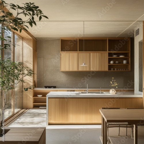 Modern Minimalist Kitchen D...