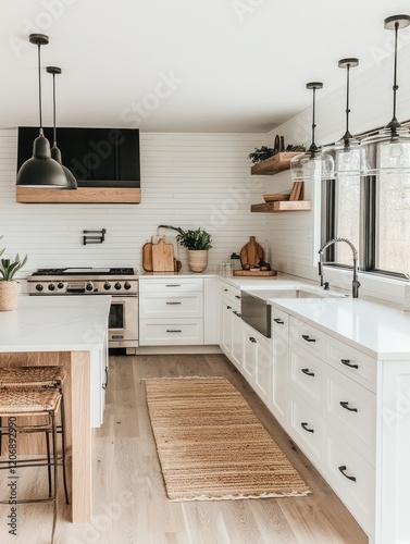Modern Farmhouse Kitchen De...