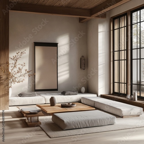 Minimalist Japanese style l...