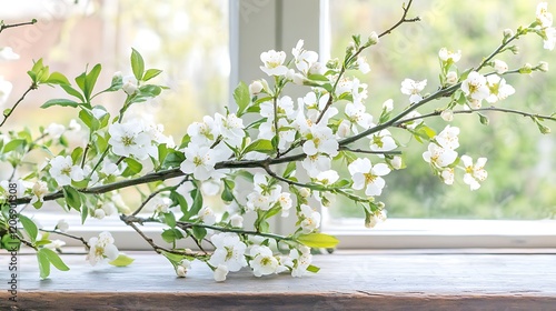 A beautiful bouquet of white flowers with bright yellow centers bringing a fresh and vibrant touch to nature