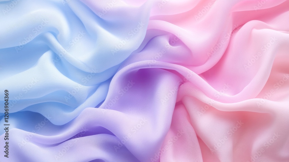 Obraz premium Soft Pastel Fabric Texture Background