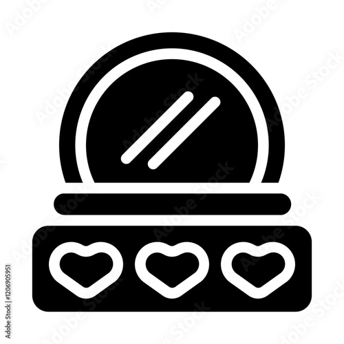 Face Powder Solid Icon