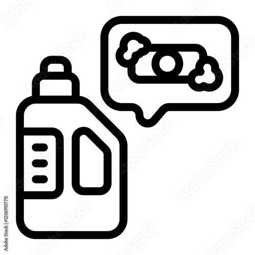 Money Laundering Line Icon