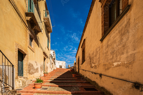 views of the village of Ferrandina, Matera province, Basilicata photo