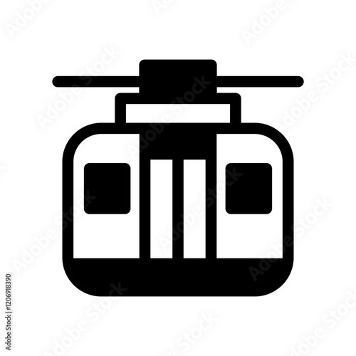 cable car solid style