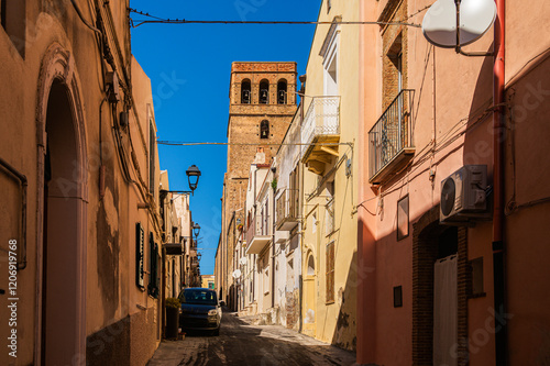 views of the village of Ferrandina, Matera province, Basilicata photo