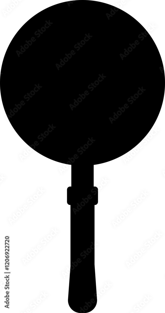 Pan Cooking Silhouette Vector Element Pan Cooking Silhouette Vector Element