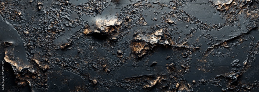 Fototapeta premium Corroded metal surface close-up