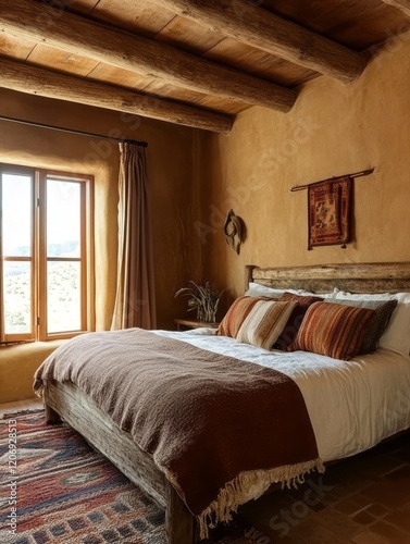 Rustic Southwestern Bedroom...