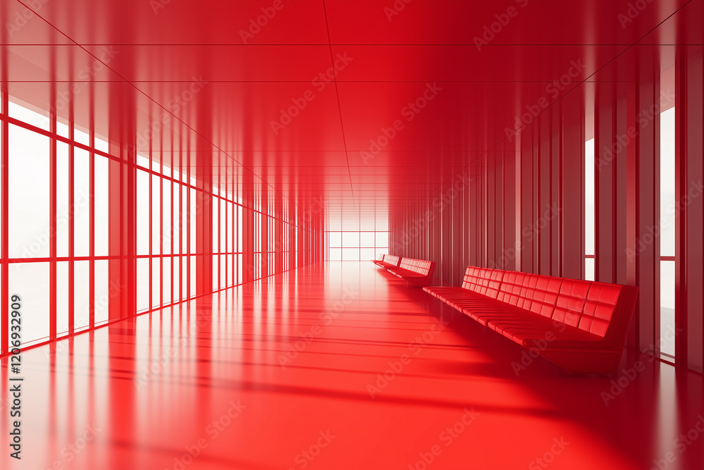 red architecture