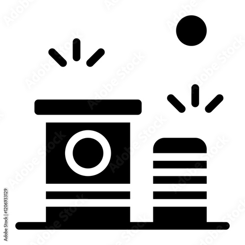 Apiary Solid Icon