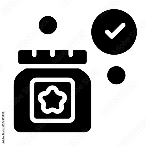 Bottle Solid Icon