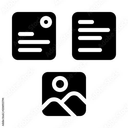 Brief Content Solid Icon