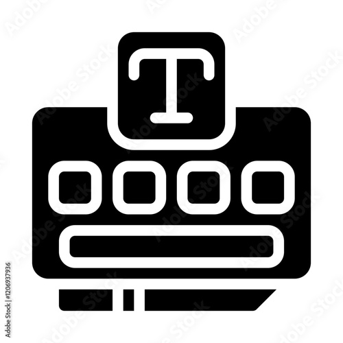 Keyboard Solid Icon