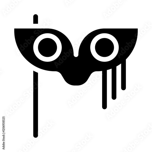 Mask Party Solid Icon