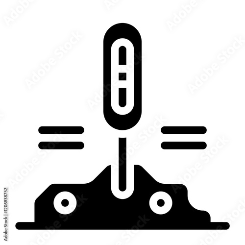 Meter Solid Icon
