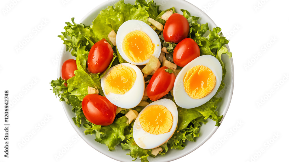 Egg salad isolated on transparent background Egg salad isolated on transparent background