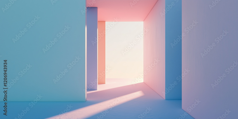 pastel building with minimalist style pastel building with minimalist style