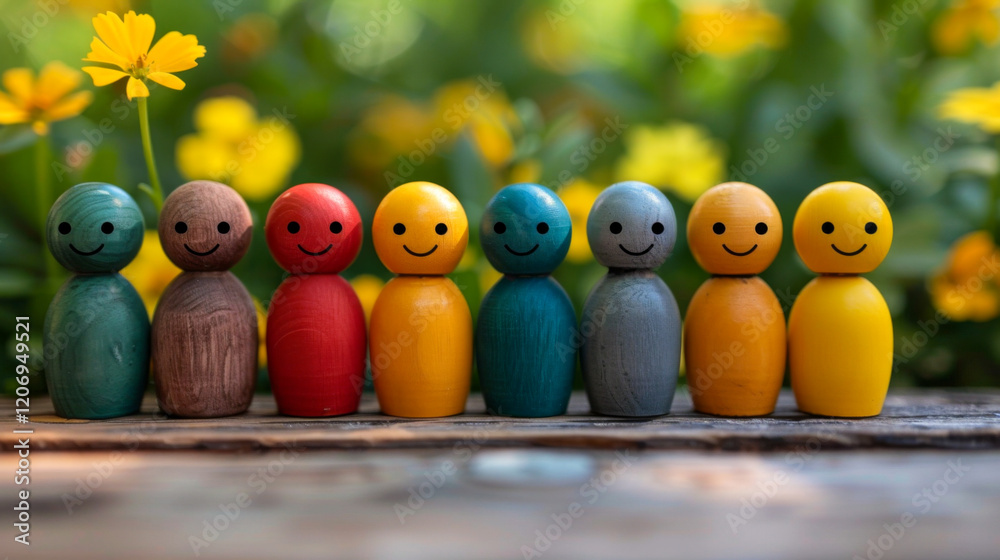 Diversity, equity, inclusion concept.