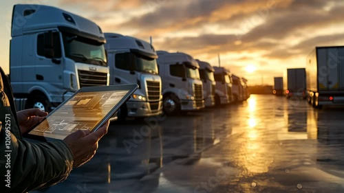 The Tablet and Trucking Scene