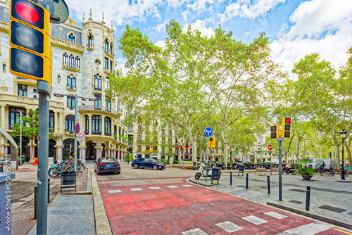 District Eixample. Fuster House .Barcelona. photo