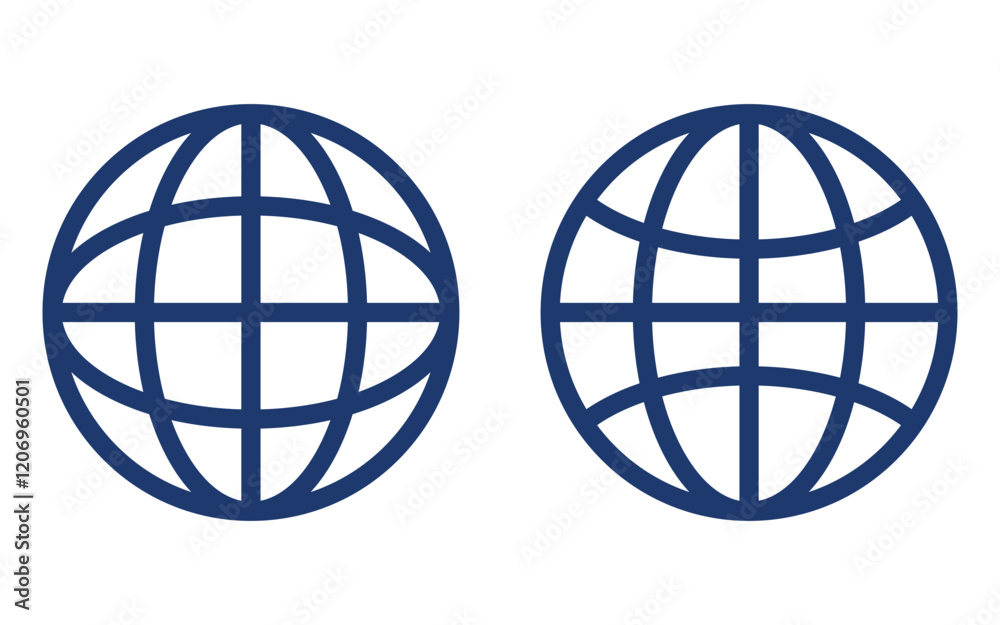Business logo template. Globe logo is suitable for global company Business logo template. Globe logo is suitable for global company