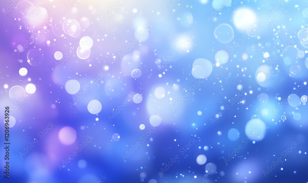 Abstract Blue and Purple Bokeh Background with Sparkling Lights and Glowing Particles Abstract Blue and Purple Bokeh Background with Sparkling Lights and Glowing Particles
