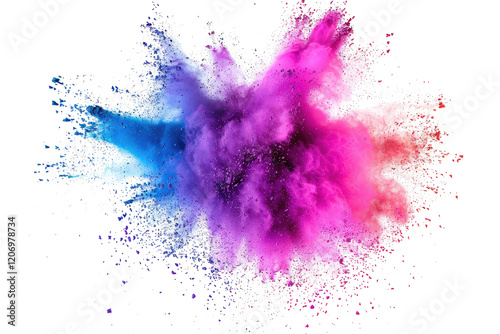 A Chromatic Symphony: A Captivating Dance of Color in Motion
