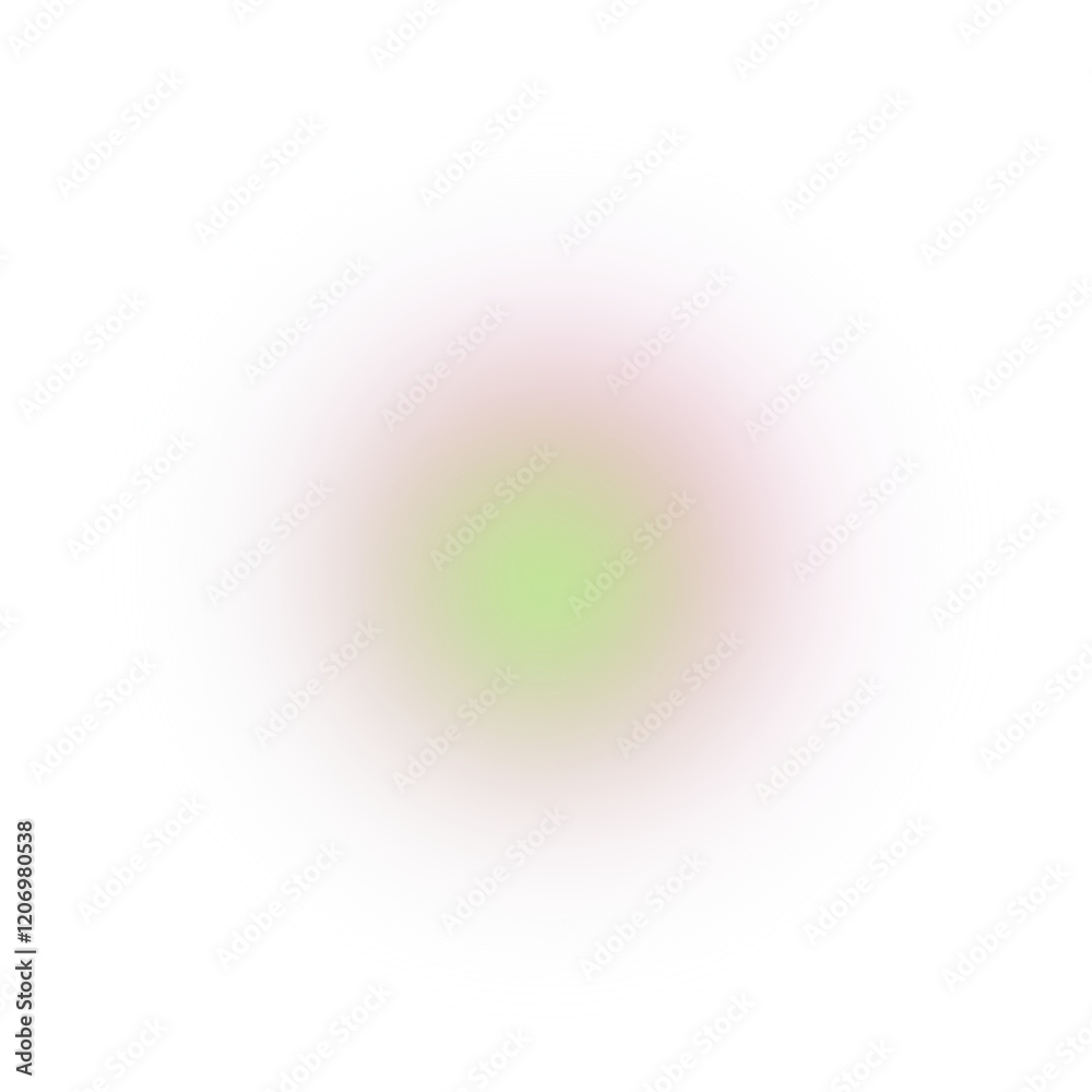 Fototapeta premium Blur gradient circle glowing light on transparent background