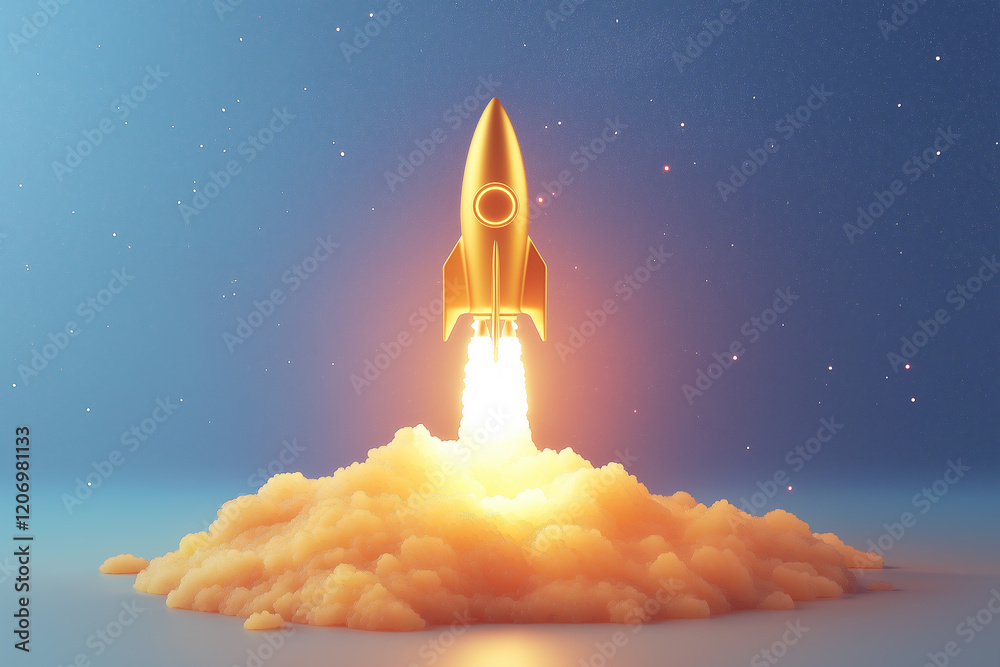 Fototapeta premium rocket