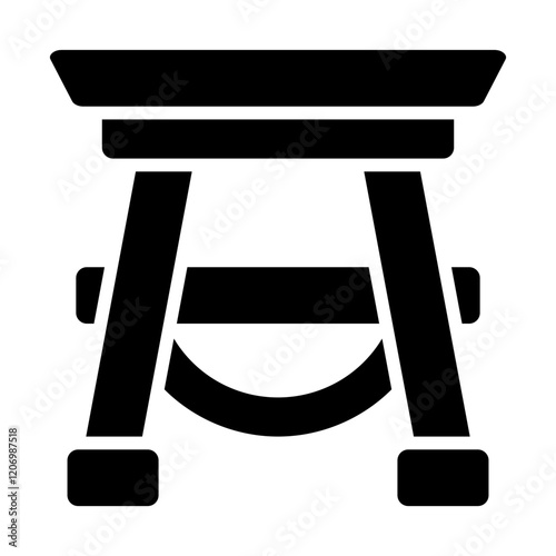 Toori Gate Solid Icon