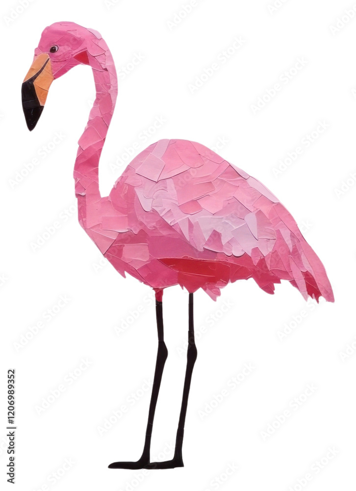 Fototapeta premium PNG Flamingo animal bird beak.