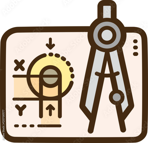 Engineering vector doodle illustration and graphic
