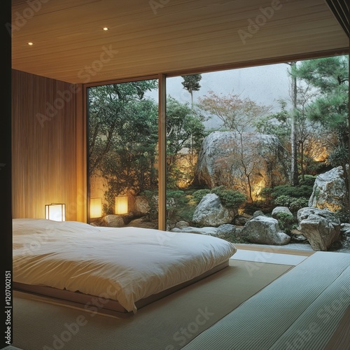 Serene Bedroom Overlooking ...
