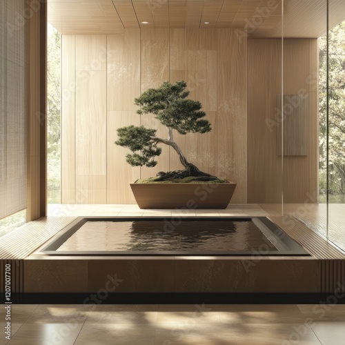 Tranquil Zen Garden Interio...